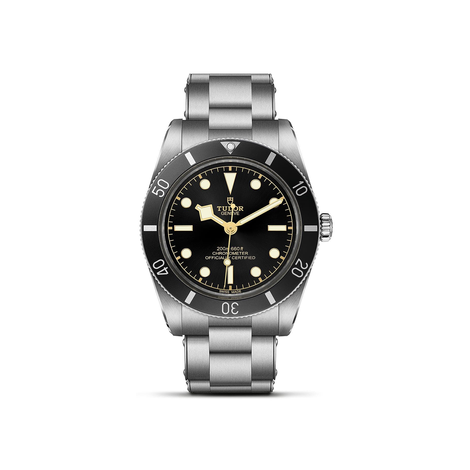 Montre TUDOR Black Bay 54 Boîtier En Acier, 37 mm, Bracelet En Acier - Acier - Noir