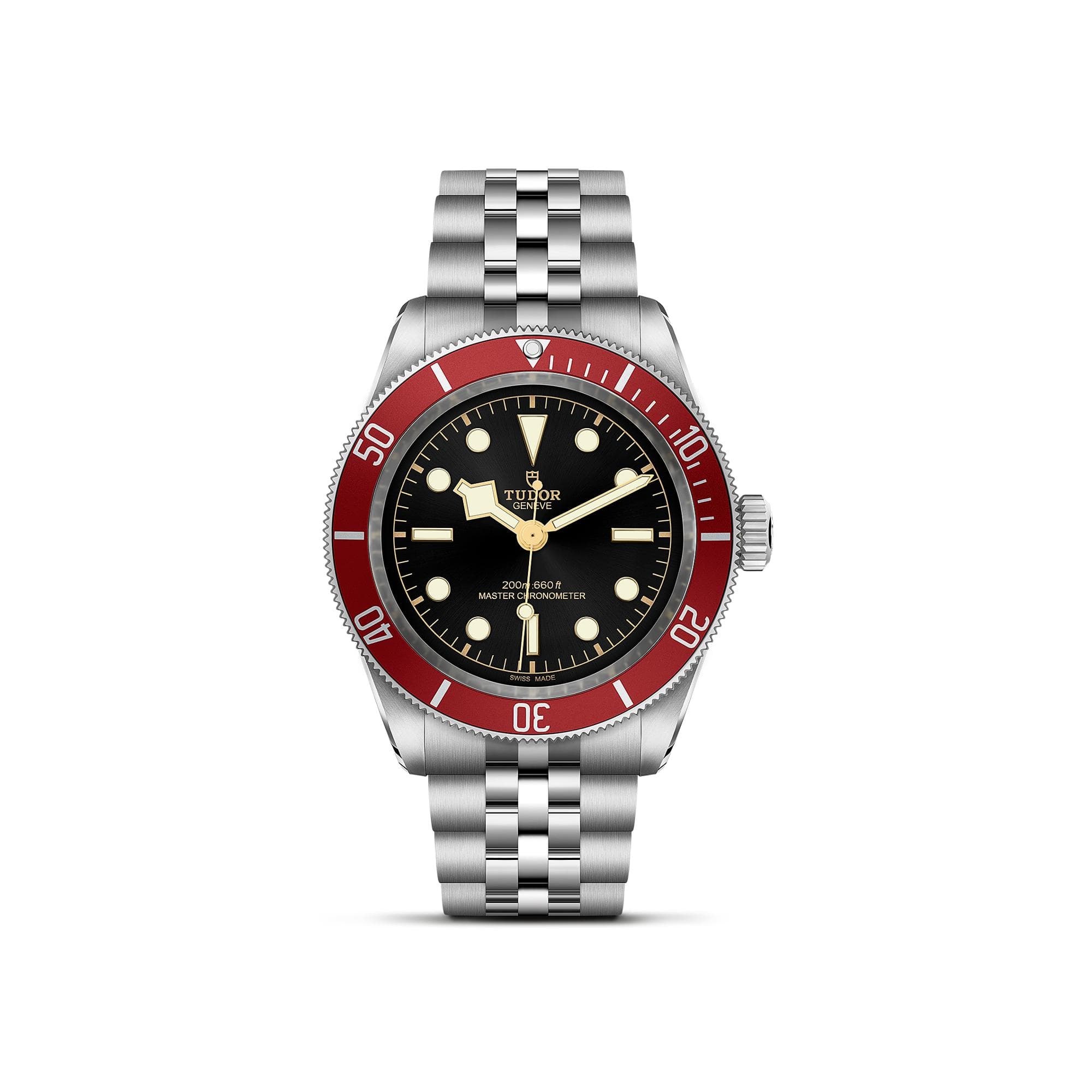 Montre TUDOR Black Bay Boîtier En Acier, 41 Mm, Bracelet En Acier - Acier - Rose