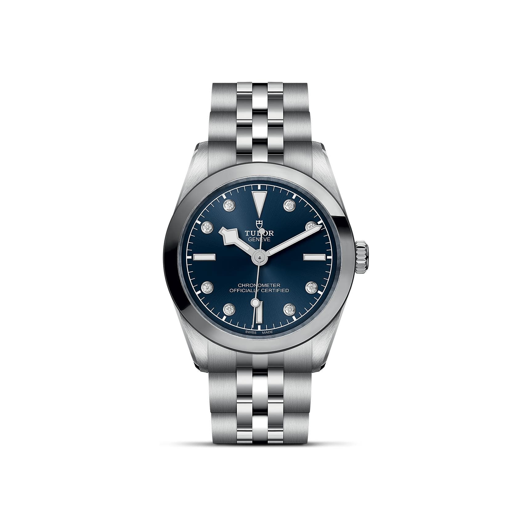 Montre TUDOR Black Bay One 31 Boîtier En Acier, 31 Mm, Bracelet En Acier - Acier - Diamant - Bleu