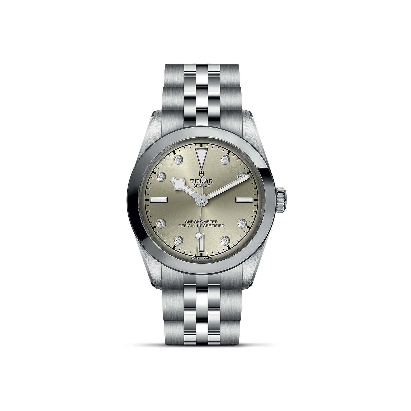 Montre TUDOR Black Bay One 31 Boîtier En Acier, 31 Mm, Bracelet En Acier - Acier - Diamant - Rose