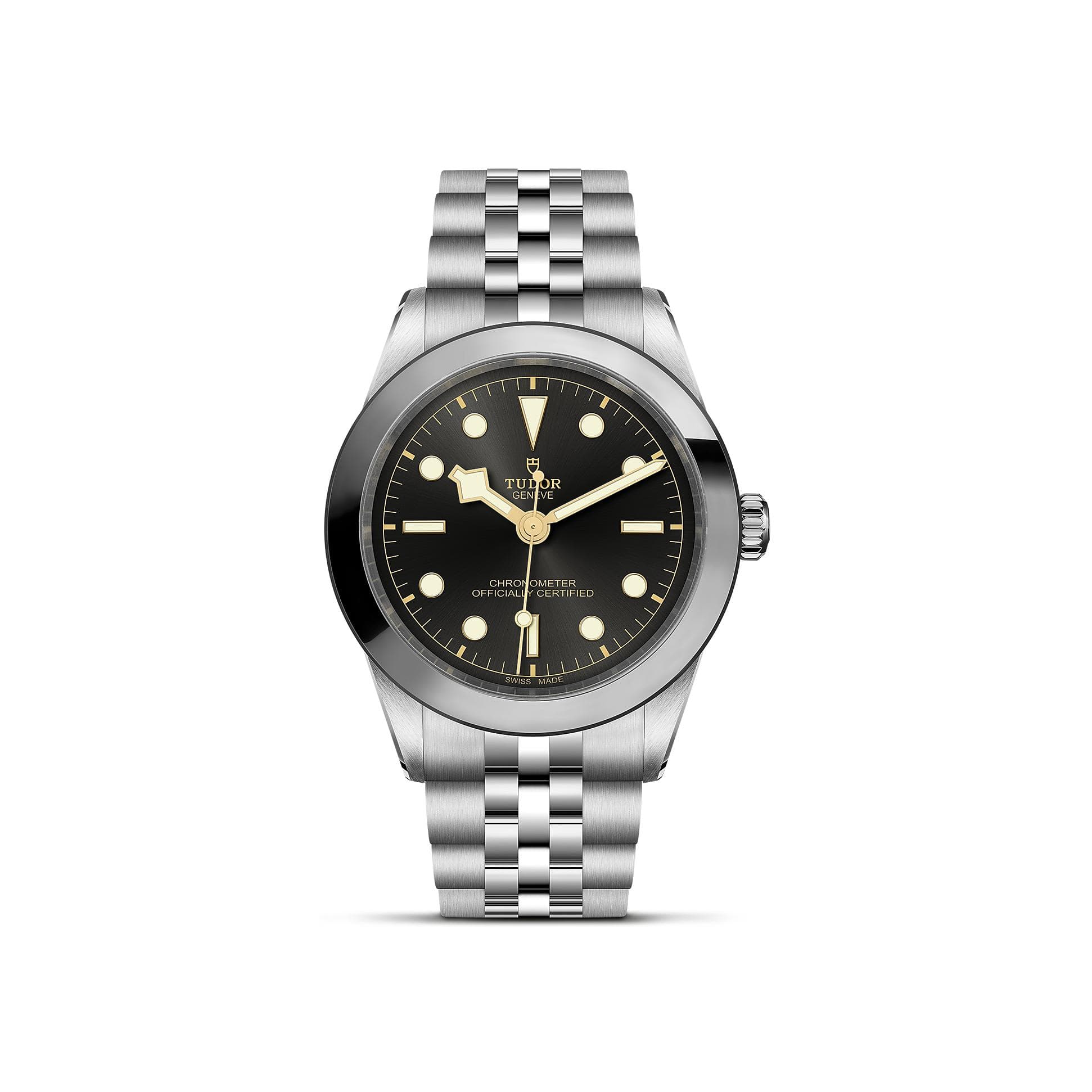 Montre TUDOR Black Bay One 39 Boîtier En Acier, 39 Mm, Bracelet En Acier - Acier - Rose