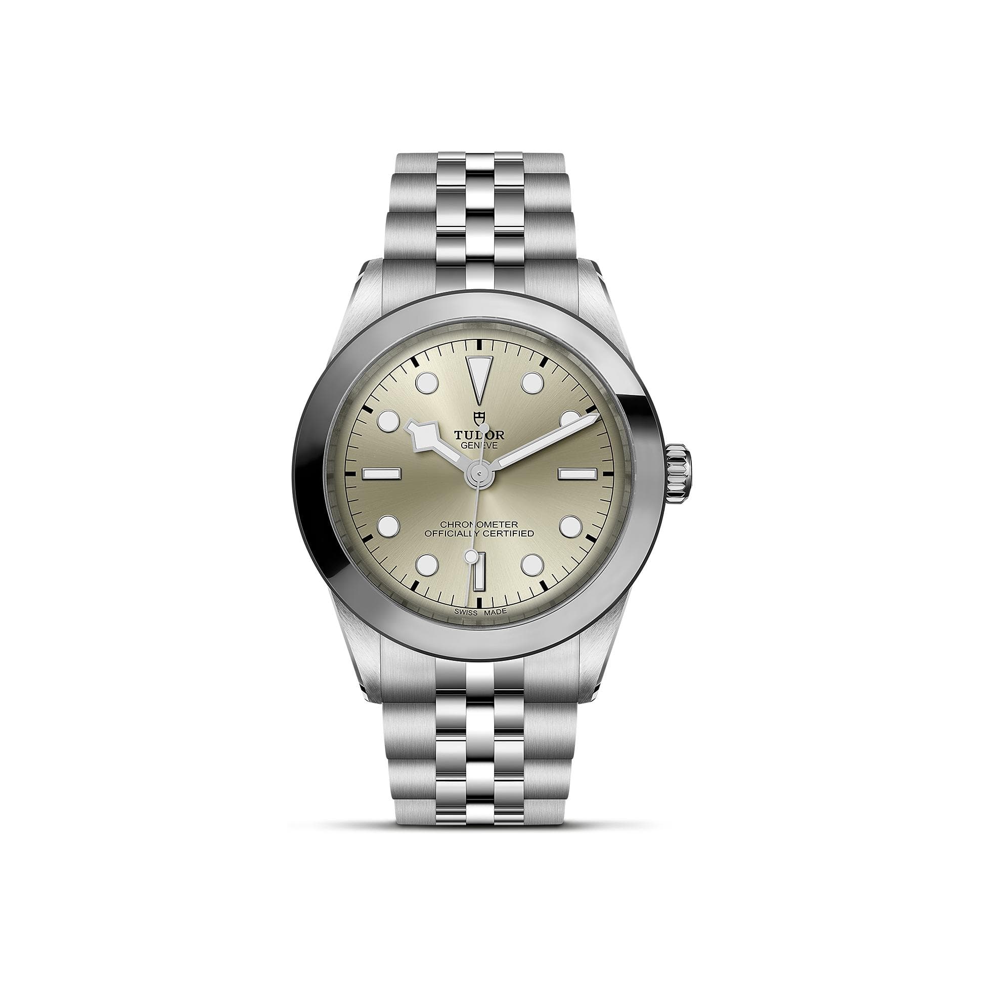 Montre TUDOR Black Bay One 39 Boîtier En Acier, 39 Mm, Bracelet En Acier - Acier - Rose