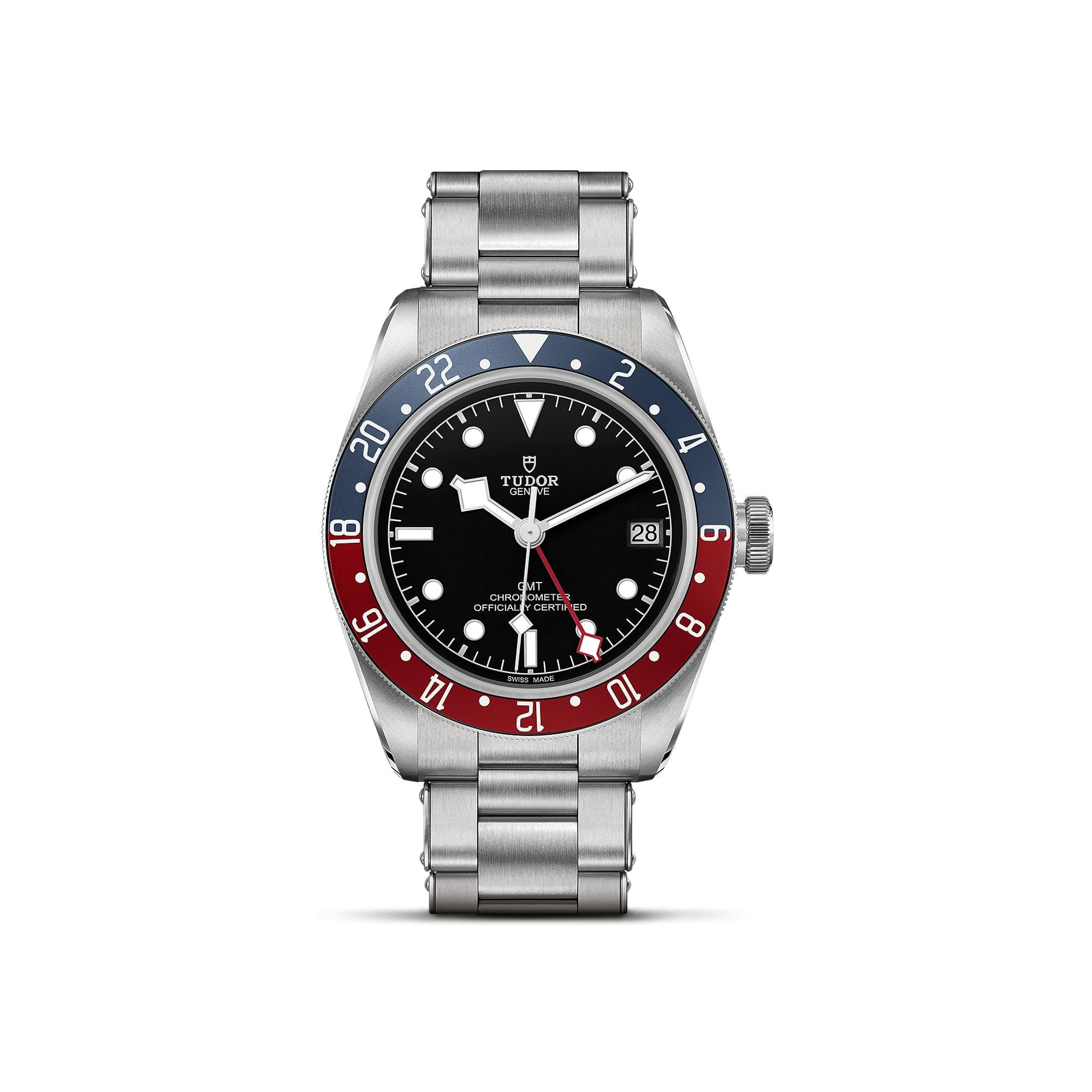 Montre TUDOR Black Bay GMT Boîtier En Acier 41 Mm, Bracelet En Acier - Acier - Bleu