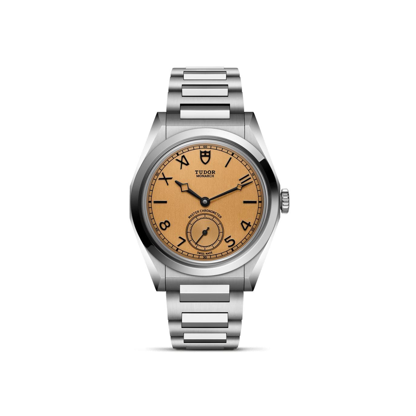 Montre TUDOR  Monarch Boîtier En Acier, 39 Mm, Couleur Champagne Sombre - Acier